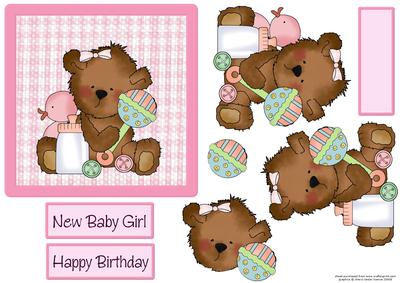 Baby Girl Topper