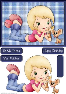 Pet Dog Quick Card
