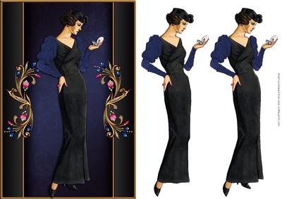 Art Deco Card Front