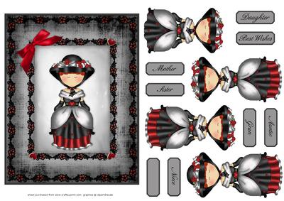 Vintage Step by Step Card