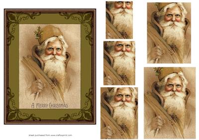 Vintage Santa