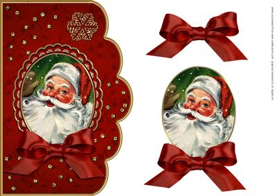 Santa and Bow