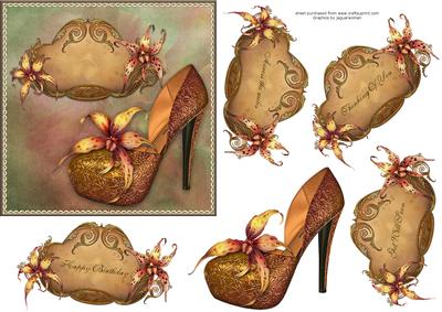 Orchid and Shoe