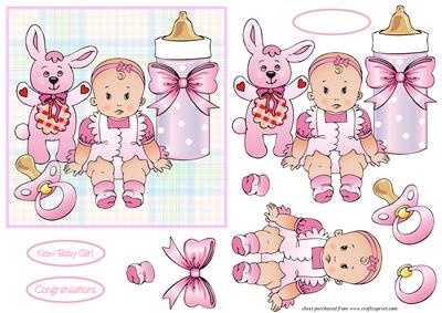 Baby Girl Step by Step