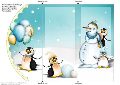Christmas Penguin Party