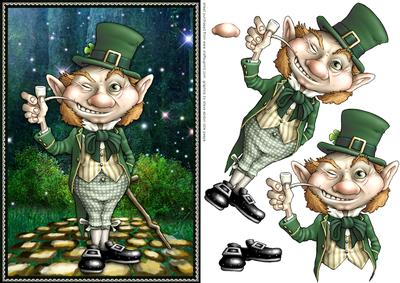 St Patricks Day Card Front