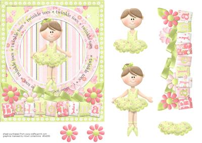 Ballerina Card Front