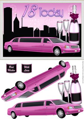 Pink Stretch Limo 2