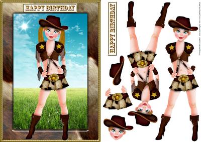 Beautiful Cowgirl