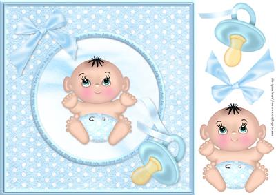 Baby Boy Quick Card