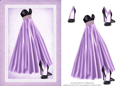 Ballgown and Shoes