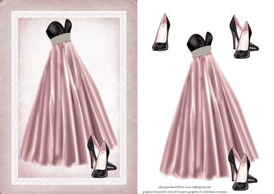 Ballgown and Shoes 2