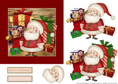 Santa and Christmas Presents