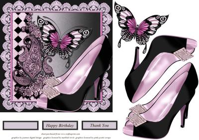 Butterfly and Shoes