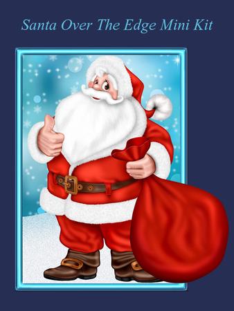 Santa Over the Edge Mini Kit