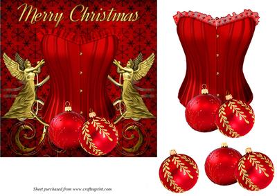 Christmas Corset