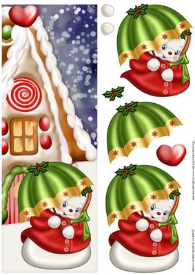 Gingerbread and Snowlady