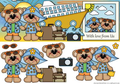 Holiday Cruise Large Dl Card