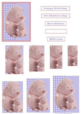 Pink Hedgehog Pyranid