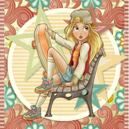 Skater Girl Mini Kit