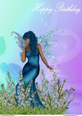 Flower Fairy A4