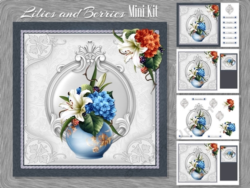 Lilies and Berries Mini Kit