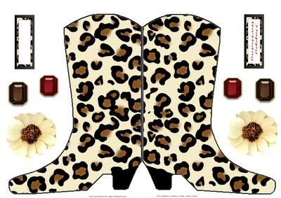 Leopard Skin Boots
