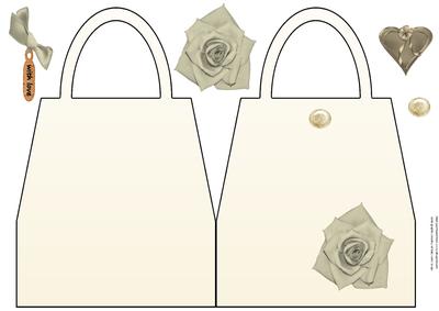 Ivory Shaped Card