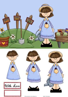 The Gardener Card Front