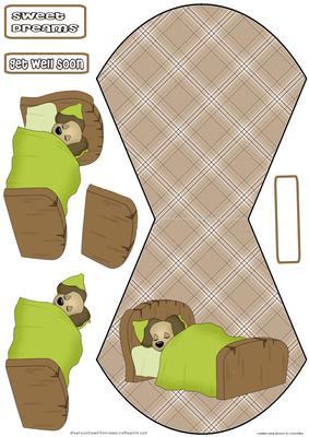 Sweet Dreams Wobble Card