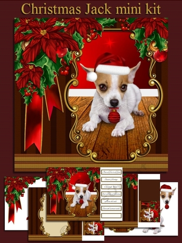 Christmas Jack Russell
