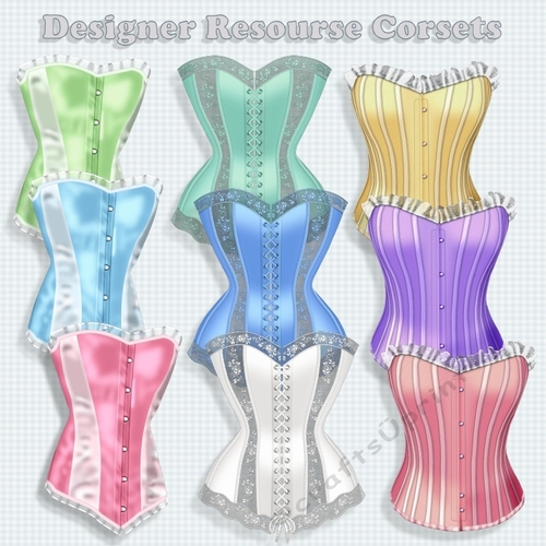 Designer resource corsets