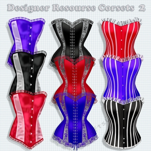Designer resource corsets 2