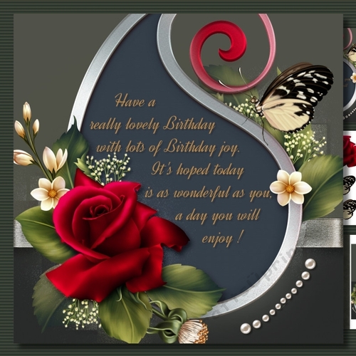 Birthday verse card front 2
