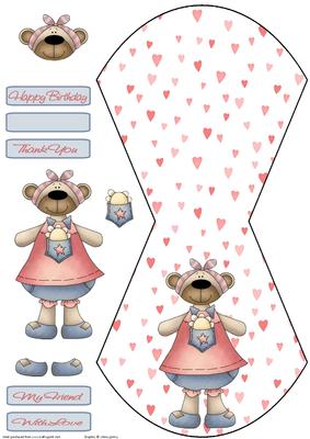 Love Heart Wobble Card