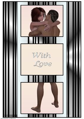 With Love Fold Back Card