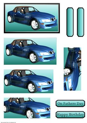Sports Car Pyramid