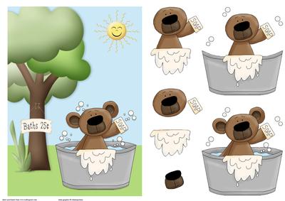 Bathtime Quick Card