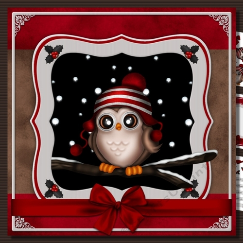 Little Winter Owl mini kit