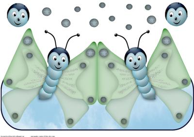 Butterfly Shaped Card