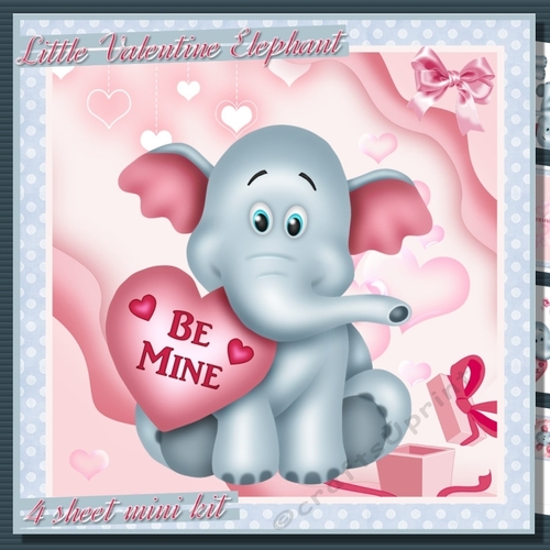 Little Valentine Elephant