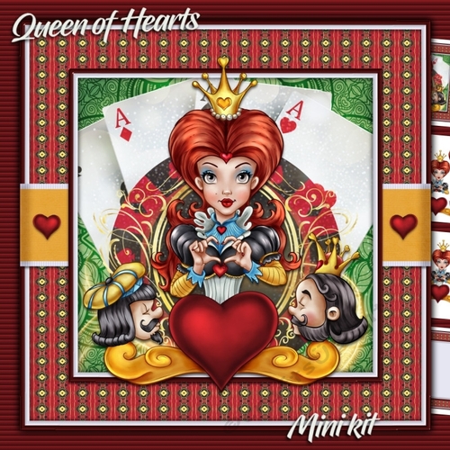 Queen of hearts mini kit