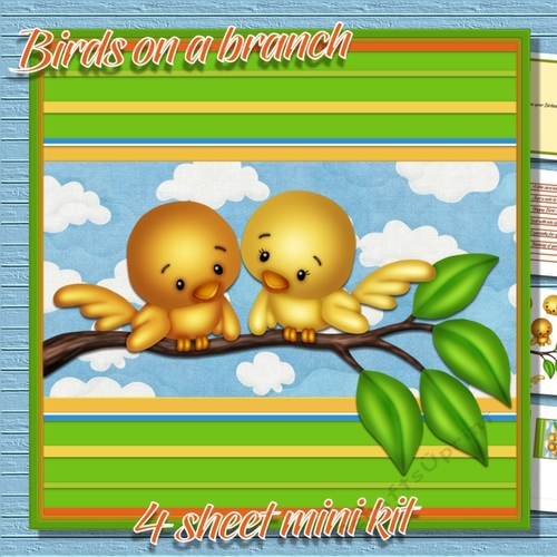 birds on a branch mini kit 1
