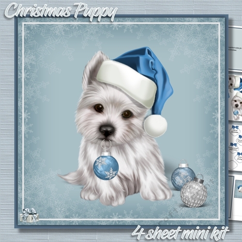 Christmas Puppy mini kit