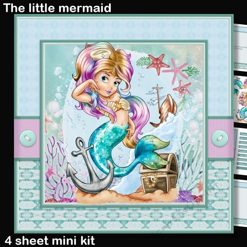 The Little Mermaid mini kit