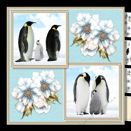 Penguin family