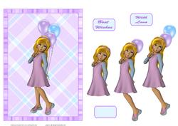 Balloons Quick Card