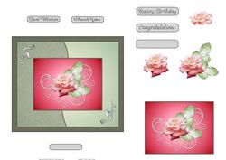 Single Rose Step by Step