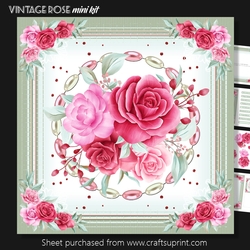 Vintage Rose mini kit