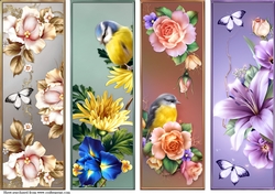 Floral Bookmarks 13